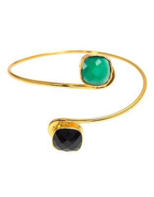 Bangle_D Green Onyx_Onyx