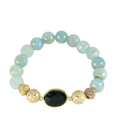 Bracelet_Onyx Aqua