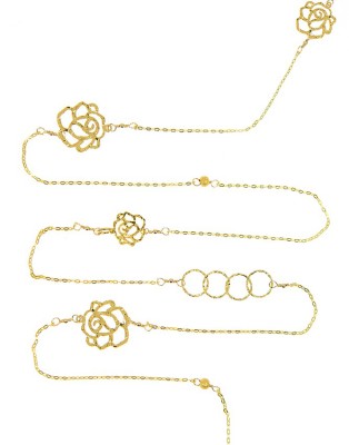 L Necklace_gold C & Roses