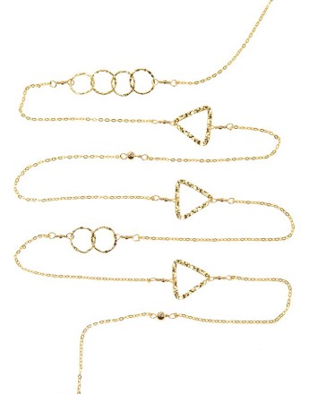 L Necklace_gold C & Triangle