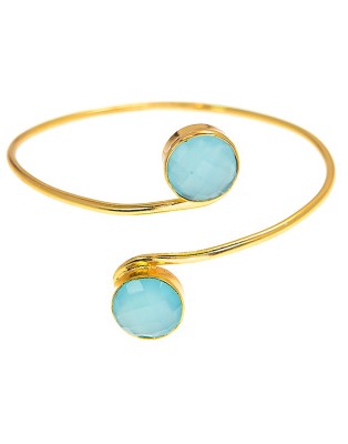 bangle_D Blue Chalcedony